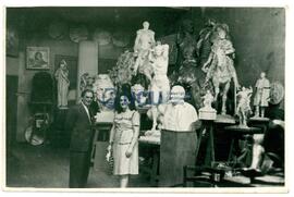 Dora Isella Rusell en el Taller de José Luis Zorrilla de San Martin